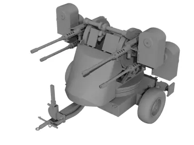 M45 Quadmount  35 48 Scale  3D print model