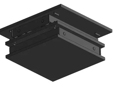 Two-level roller support for pipes d920 3D model