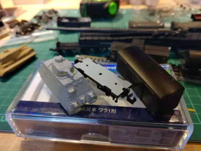 ARTILLERIEWAGEN NSize Armored train 3D print model