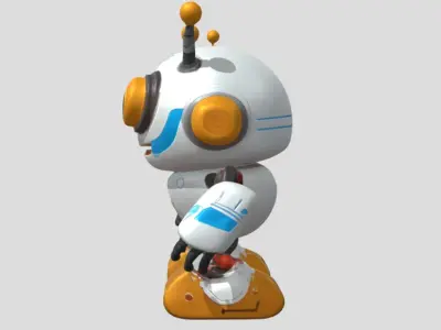 Cute Robot 3D model get