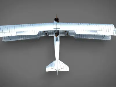 Gotha G IV 3D model