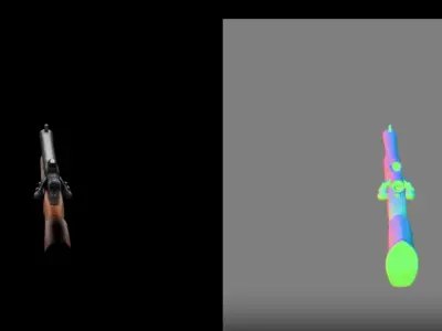 Shortgun model Free 3D model