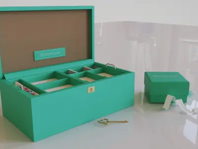 Tiffany Big Box  3D model