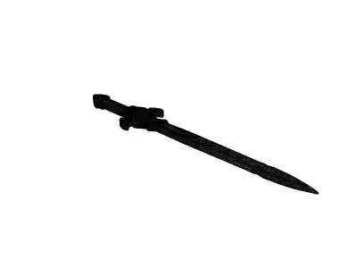 Futuristic Energy Sword in Unreal 5 3D model