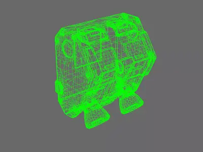 Clan Gunpla V10 Style Zaku II Standard Jetpack 3D print model