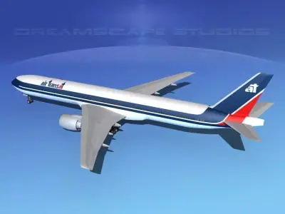 Boeing 777-300 Air Transat 3D model