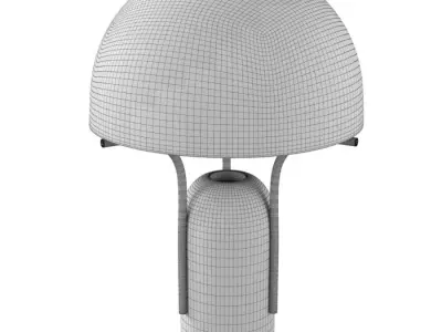 Affinity Medium Dome Table Lamp 3D model
