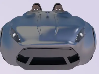 Car catfish 3D model