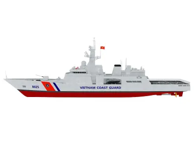 VCG 8025 Vietnam Coast Guard 8025 3D model