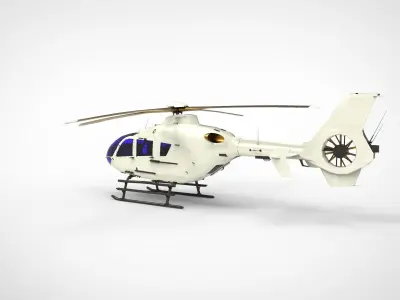 Eurocopter EC135 3D model shop