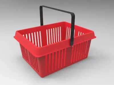 Shopping Basket  3D model