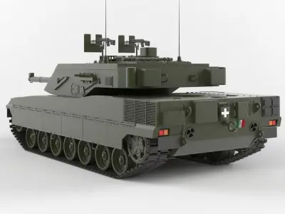 C1 Ariete 3D model by javidan