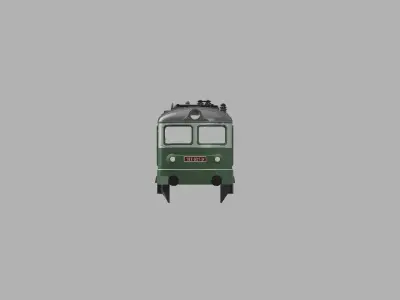 CZECH Train Skoda E 669-1 Scale Z 3D print model