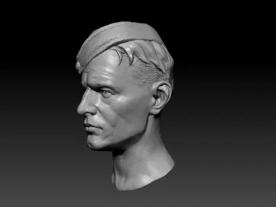 man head 3D print model
