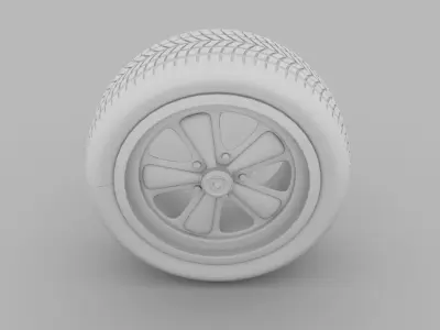 Porsche Wheel 3D model
