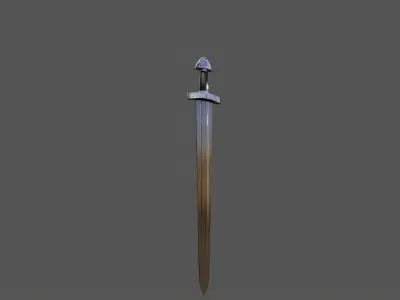 Viking Sword  Low-poly 3D model buy