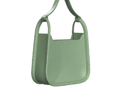 Mint Leather Piping Bag 3D model