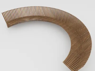 Astral Bench 3D model