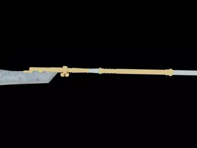 sword model Low-poly 3D model 5