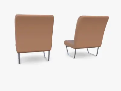 Generic 40s Van Seats 3D model