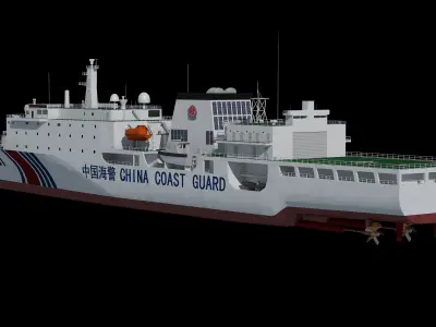 China Coast Guard 3901 CCGS 3901 China Coast Guard South  3D model