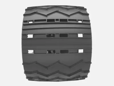 Wheel Nasa Curiosity  3D model