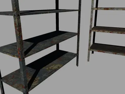Rack pack Free low-poly 3D model