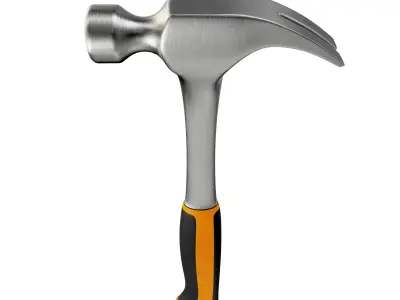 Claw Hammer 3D model 3