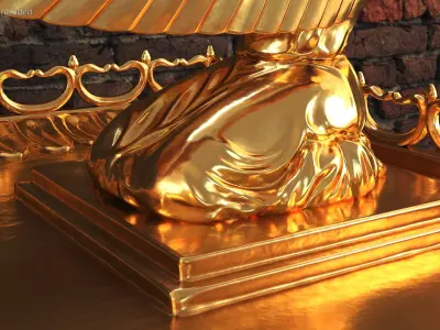  Ark of Covenant Angel Figure 