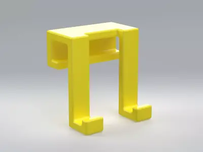 Universal Razor Holder  3D Printable Bathroom Stand Free 3D print model