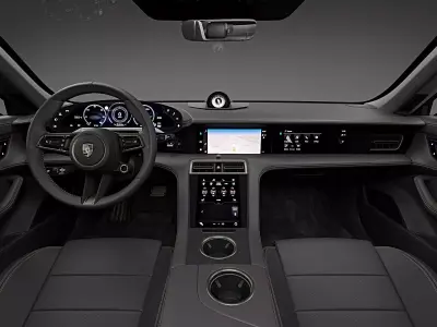 2025 Porsche Taycan Turbo S 3D model