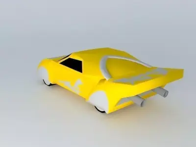 Sport car  Free 3D model from CGTrader