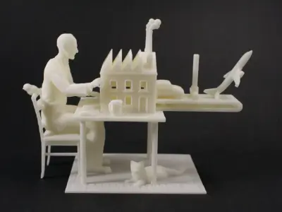 Third Industrial Revolution 3D print model