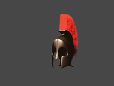 spartan elmet 3D model