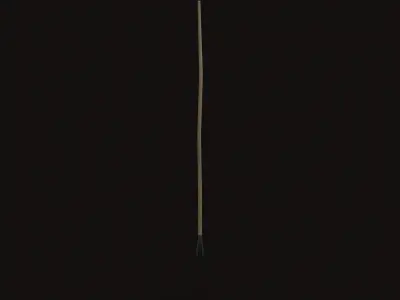 Javelin  Low-poly 3D model