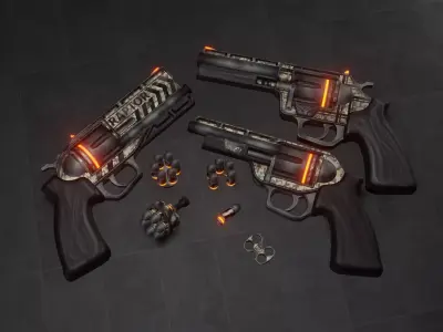Sci-fi revolver collection pack