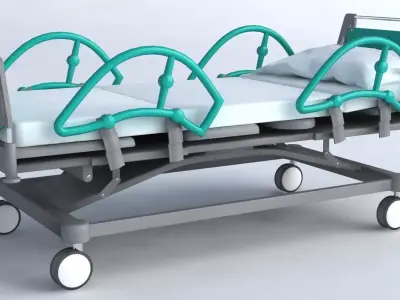 BED MEDICAL 3D model