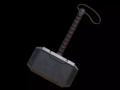 Thors Mjolnir 3D model