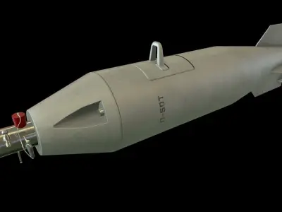 Bomb P-50T 3D model