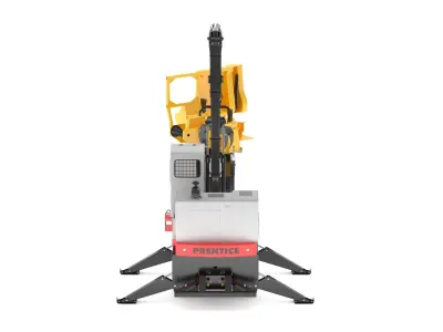 Prentice 410ex Knuckleboom Loader 3D model