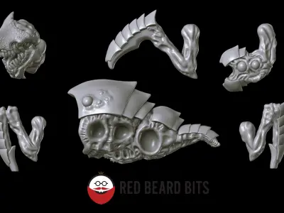 Xenoteras Pawns 3D print model