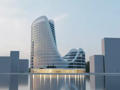 Office Building 3D model