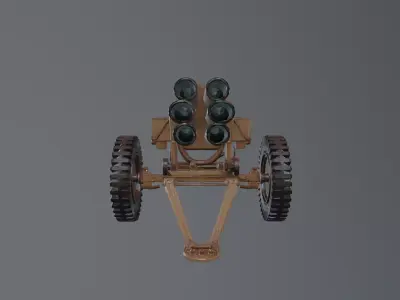 nebelwerfer 3D model