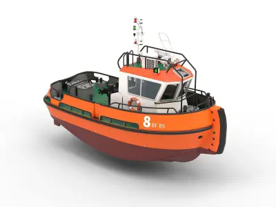 TUG  04 3D model