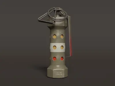 Grenade M 84 3d model 3D model