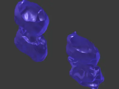 Plastic Sack - Bag Debris 3D model