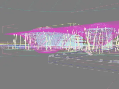Museum Building 3D model purchase