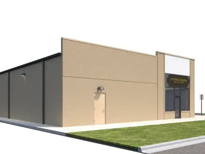 Retail-065 Retail Store 3D model