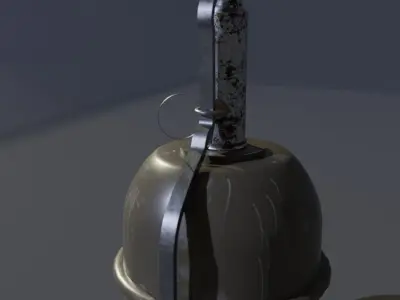 Low-poly RGD-5 grenade Low-poly 3D model