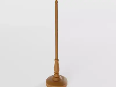 Antique Hat Stand 3D model